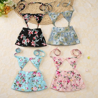 New summer pet clothes swimsuit skirt fashion cat dog clothing sexy beach skirt lady skirt