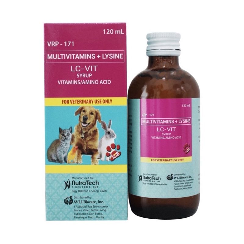 LC Vit Multivitamin Supplement for cats & dogs Shopee Philippines