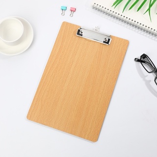 A4 folder pad thick FC wooden board clamp paper splint office stationery office information supplies #4