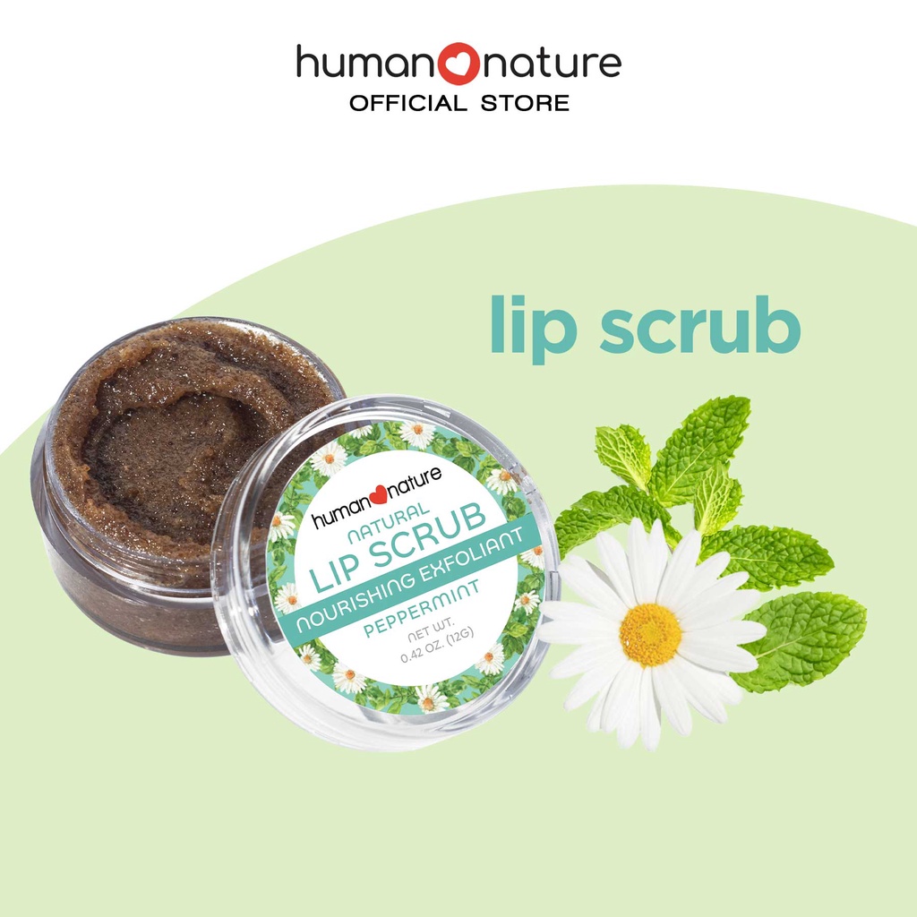 Human Nature Natural Lip Scrub 12g Shopee Philippines