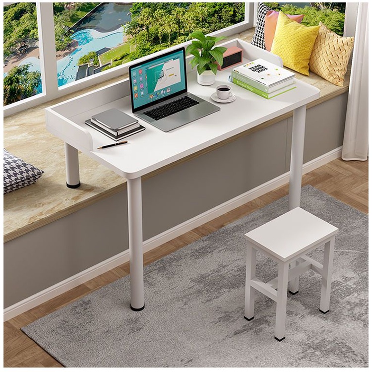 Bay Window Desk Computer Long Short Leg Student Writing Notebook Study Table Simple Desktop Cust