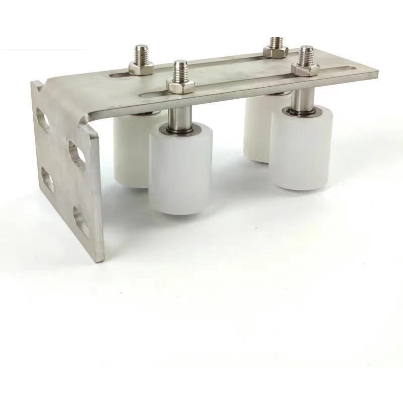 DK COD 304 stainless Sliding Gate Top Guide Roller set with L bracket ...