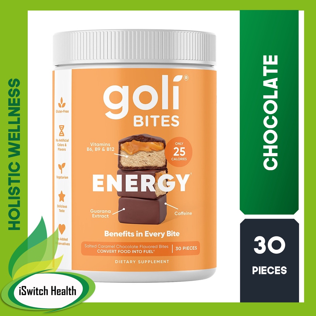 Goli Nutrition Energy Bites Convert Food Into Fuel 30 Choco Pieces Shopee Philippines