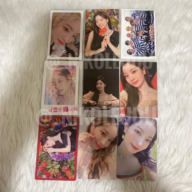 Dahyun Official Photocards | Twice PC Tingi Eyes Wide Open Lamesa WIAD ...