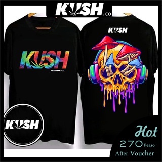 kush t shirt for men kush clothing original oversized shirt Cotton tops Black Tshirts 420 smokes COD