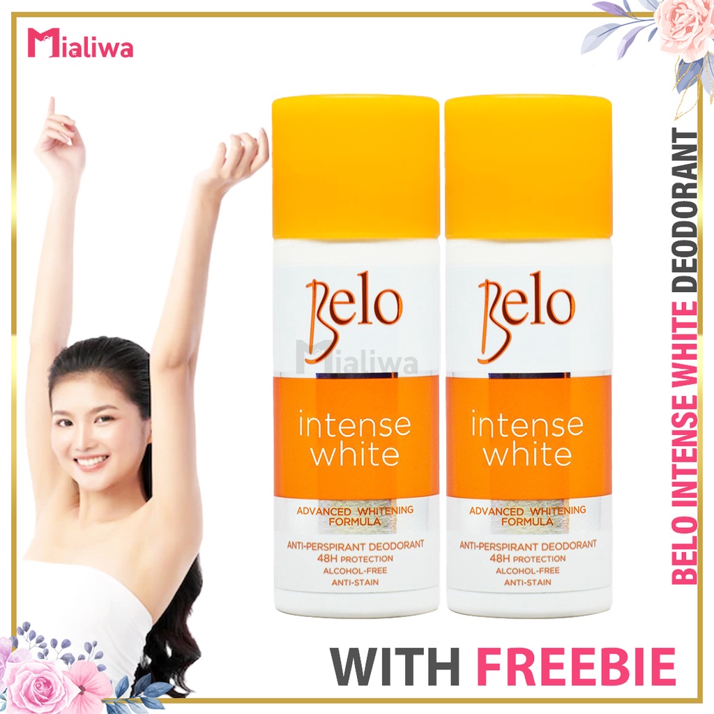 Buy 1 Take 1 Belo Underarm Whitening Cream Intense White Beauty Deo ...