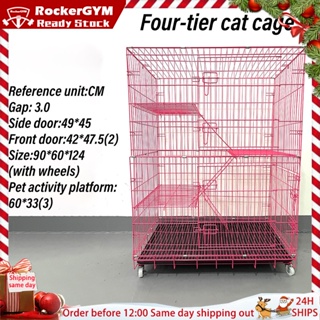 Cat Cage Easy Assemble Cage Pet 2/3/4 Layer Kulungan ng Pusa Ready Stock COD