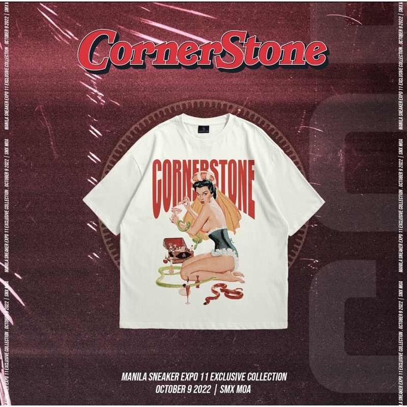 CORNERSTONE CLOTHING OVERSIZED PRINTER TEE “BETRAYAL” Shopee Philippines