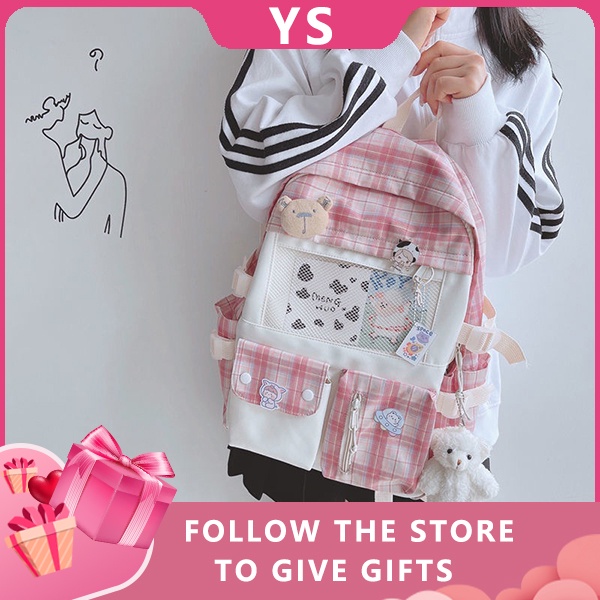 【Free Gifts】Korean backpack for high school backpack for school