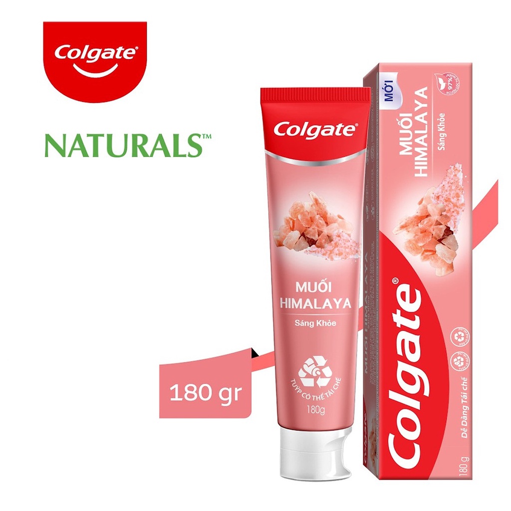 Colgate Naturals Himalayan Pink Salt Toothpaste180g Shopee Philippines