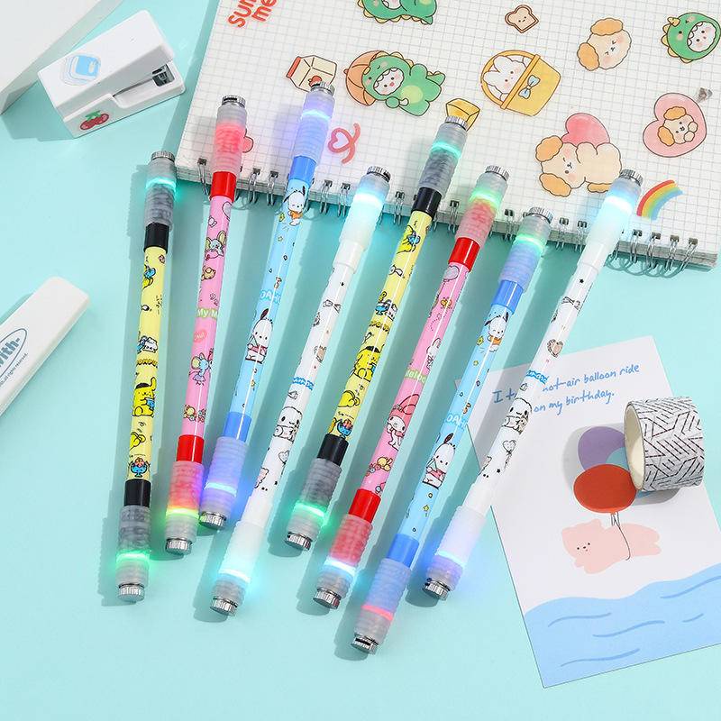 1Pcs Sanrio Rotating Pen Spinning Gaming Pen for Kids Students Writing ...