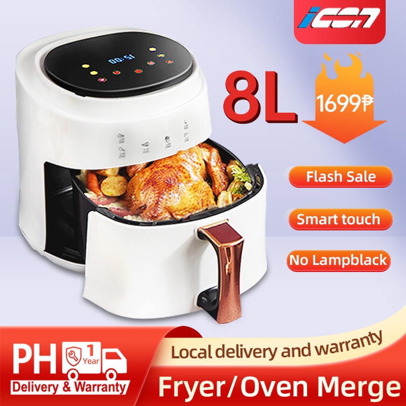 ICON 15L 8L Air Fryer Multi Function Air Fyer Kitchen Oven Airfryer
