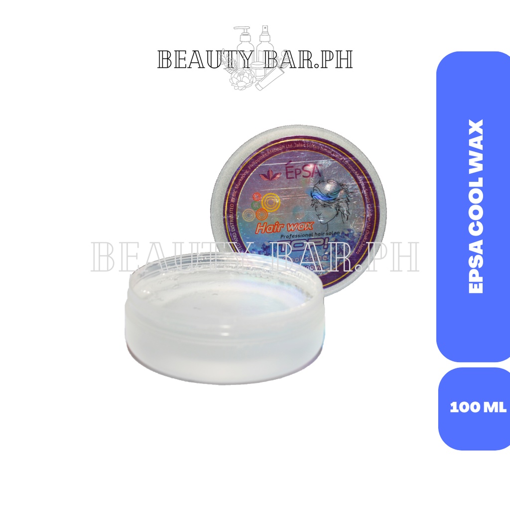 Epsa Cool Shine Wax Hair Styling Wax for Salon and Personal Use 100ML   | Shopee Philippines