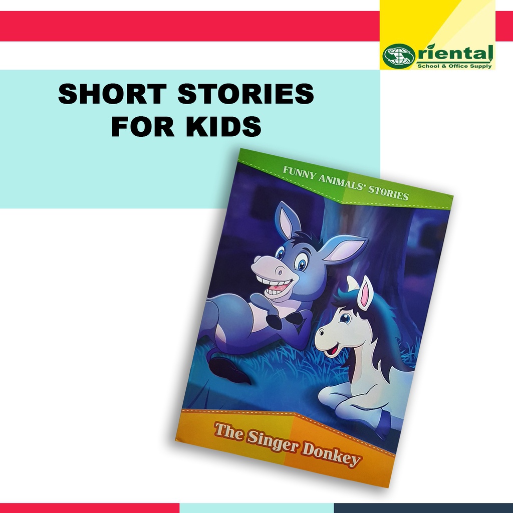 Short Stories for Kids in Big Books - Funny Animals Story for Children -  Favorite Fairy Tales | Shopee Philippines