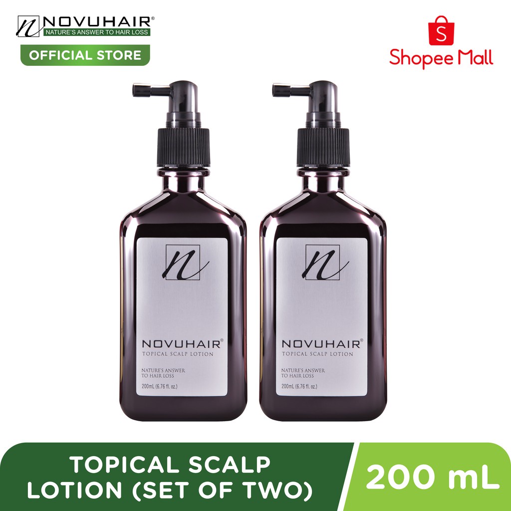 NOVUHAIR AntiHair Loss Topical Scalp Lotion BUY 1 TAKE 1 200ML Shopee Philippines