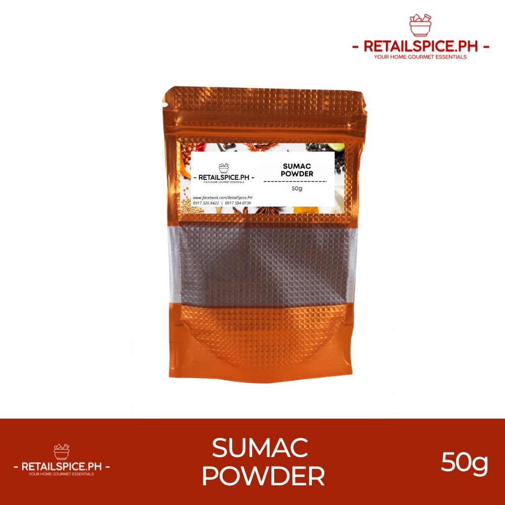 Retail Spice Sumac Powder 50g Shopee Philippines
