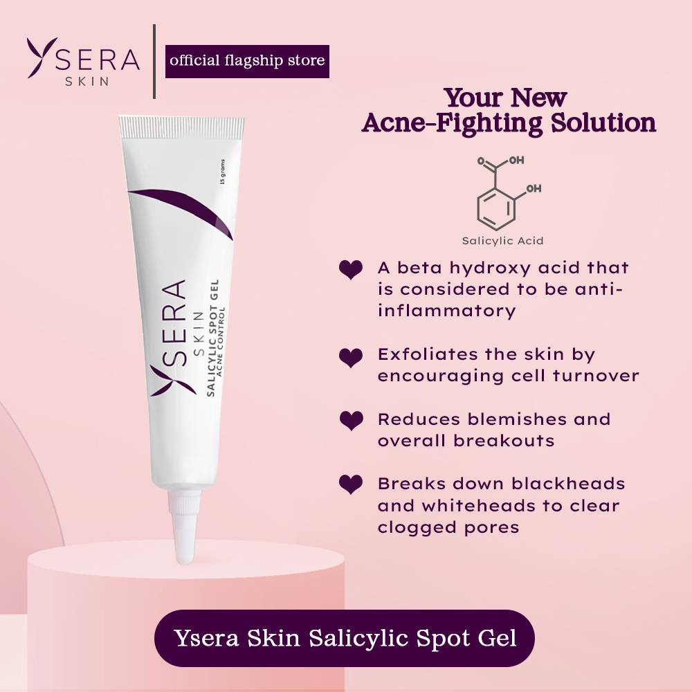 YSERA SKIN Salicylic Spot Gel (For Acne-Prone)