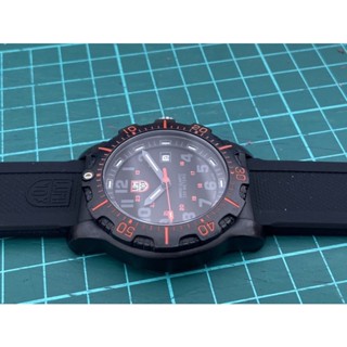 LUMINOX 8800 Black Red Used #3