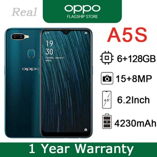 Oppo A5S Original Cellphone with Fingerprint Recognition 4G RAM + 64G ROM Legit and New Smartphone