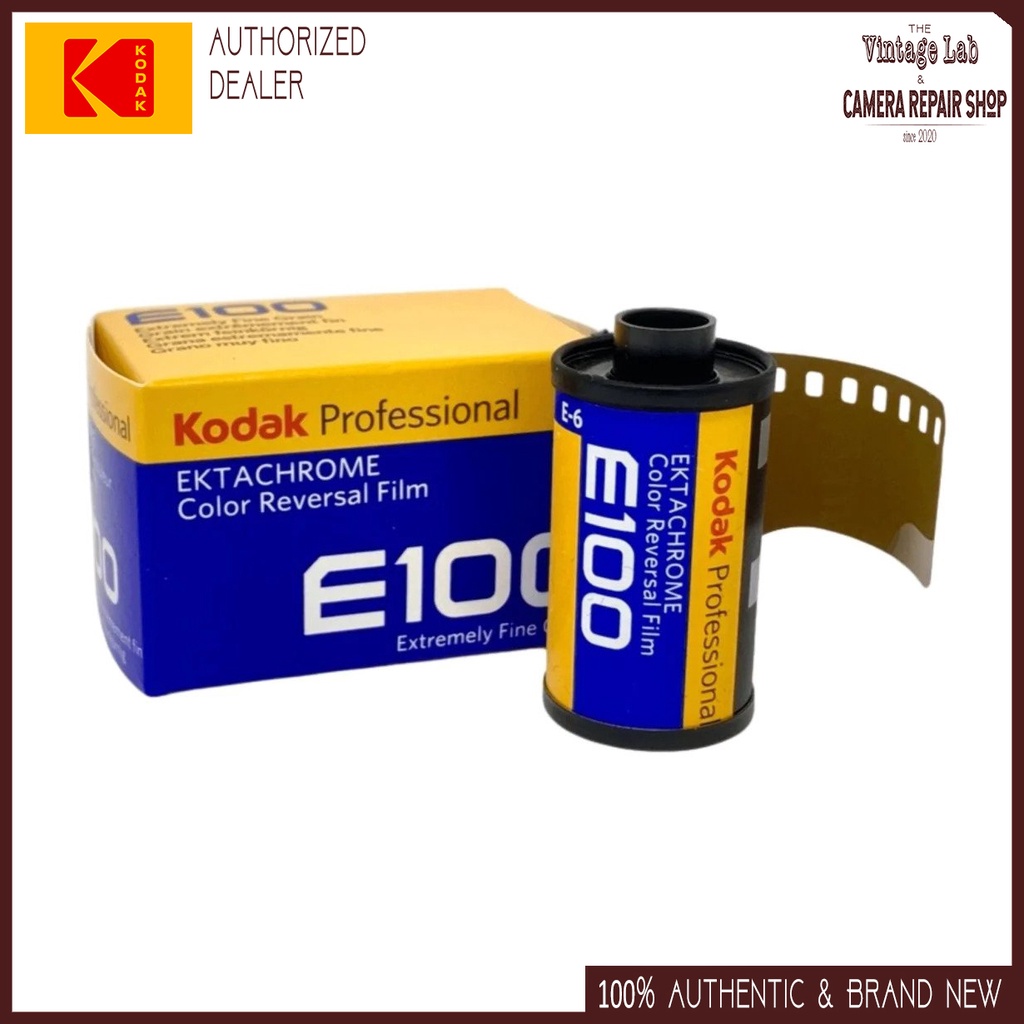 Kodak Ektachrome E100 Color Transparency 35mm Film (36 Exposures ...