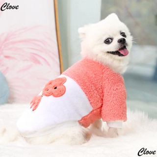 Winter Warm Dog Hoodies Clothes Fleece Cute Fruit Pattern Pet Clothing for Small Dogs Cat Sweater Chihuahua Costum Coat 1BQO