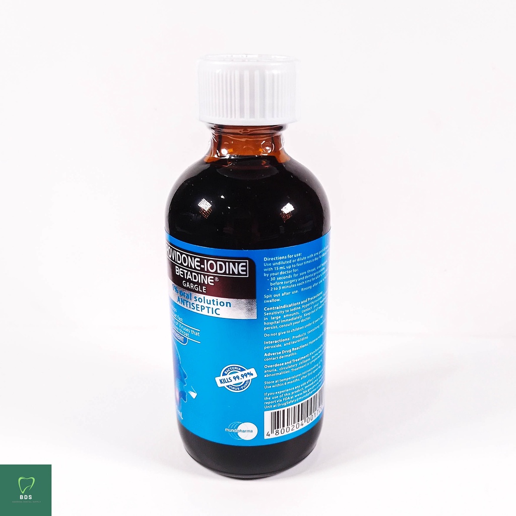Povidone Iodine Gargle (Betadine) 120ml/240ml Shopee Philippines