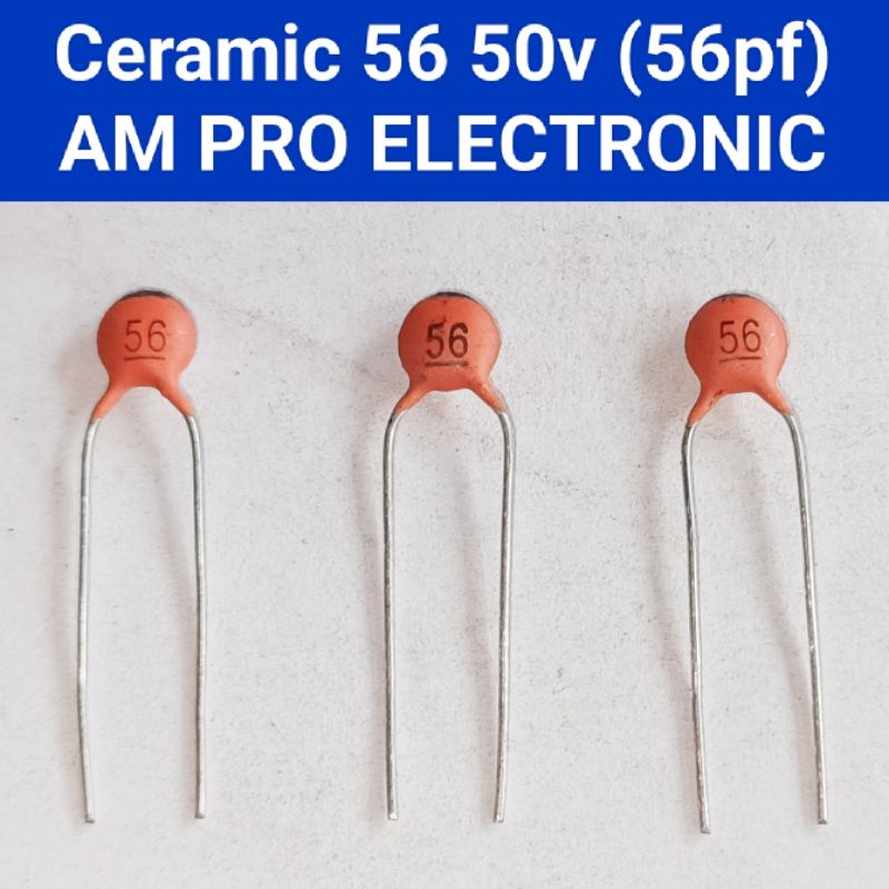 Ceramic Capacitor 56pf 50v 56 pf Capacitor Shopee Philippines