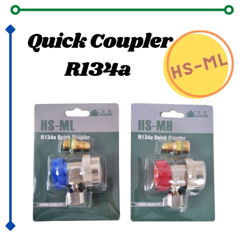 Hongsen HSML HSMH R134a Quick Coupler High Quality Brass Transfer