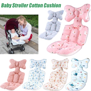 Baby Stroller Cotton Cushion Pram Liner Baby Seat Pad Soft Trolly Cart Mat Breathable Chair Car Pad