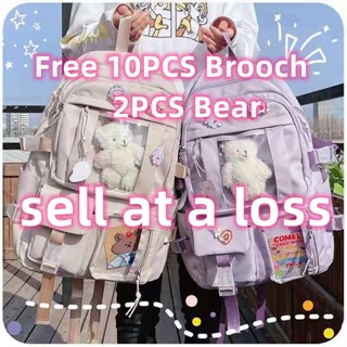 Women Large-capacity High School Student Backpack Ins Japanese Schoolbag Female Korean Girl Backpack