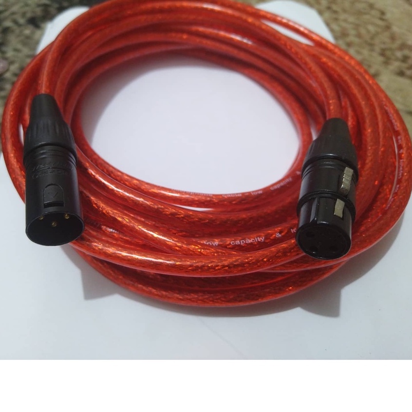 20Meters Microphone Cable Audio Cord Wire Connector XLR 3Pin Male to