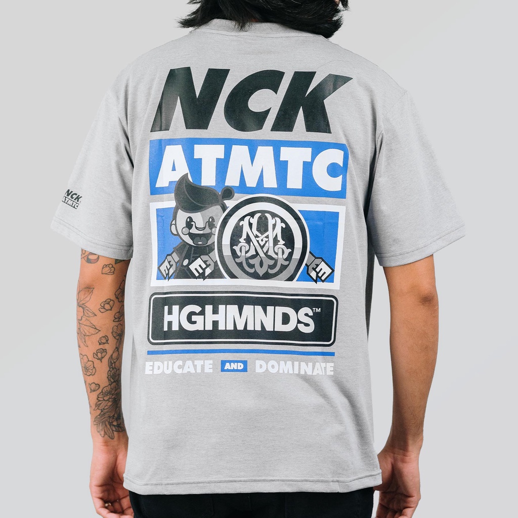 【Hot Sale】Nick Automatic X Highminds Collaboration shirt pure cotton t-shirt fashion clothes summer