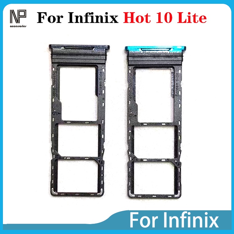 SIM Card Tray Holder For Infinix Hot 10 Lite smart 5 X657 X657B ...