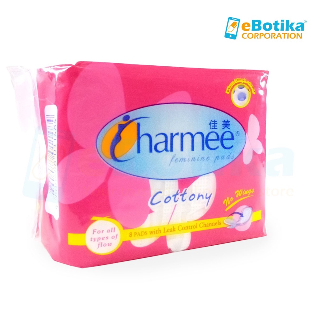 Charmee Napkin Without Wings (8 Pads) Shopee Philippines
