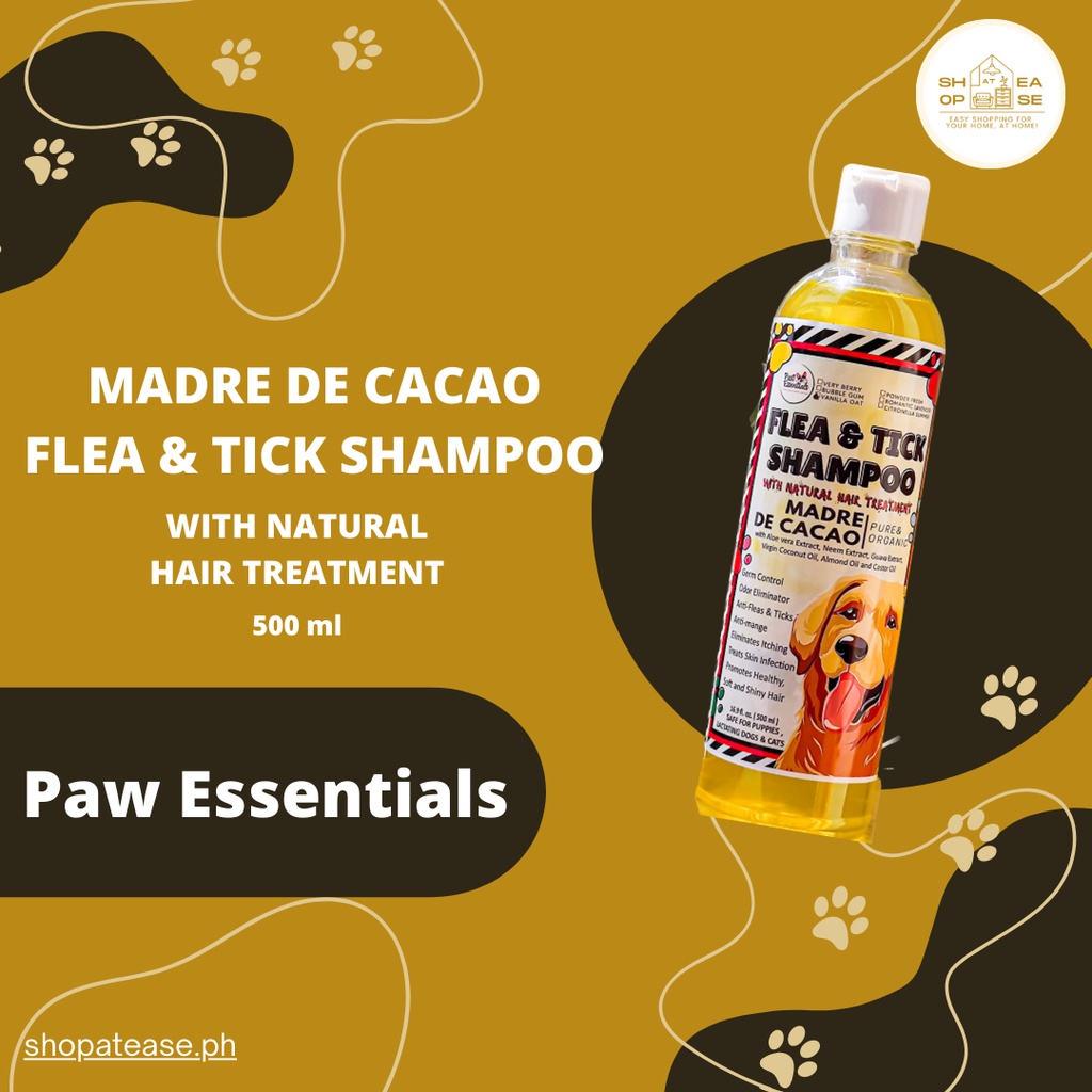 Paw Essentials Madre De Cacao Dog Shampoo w/ Hair Treatment Anti