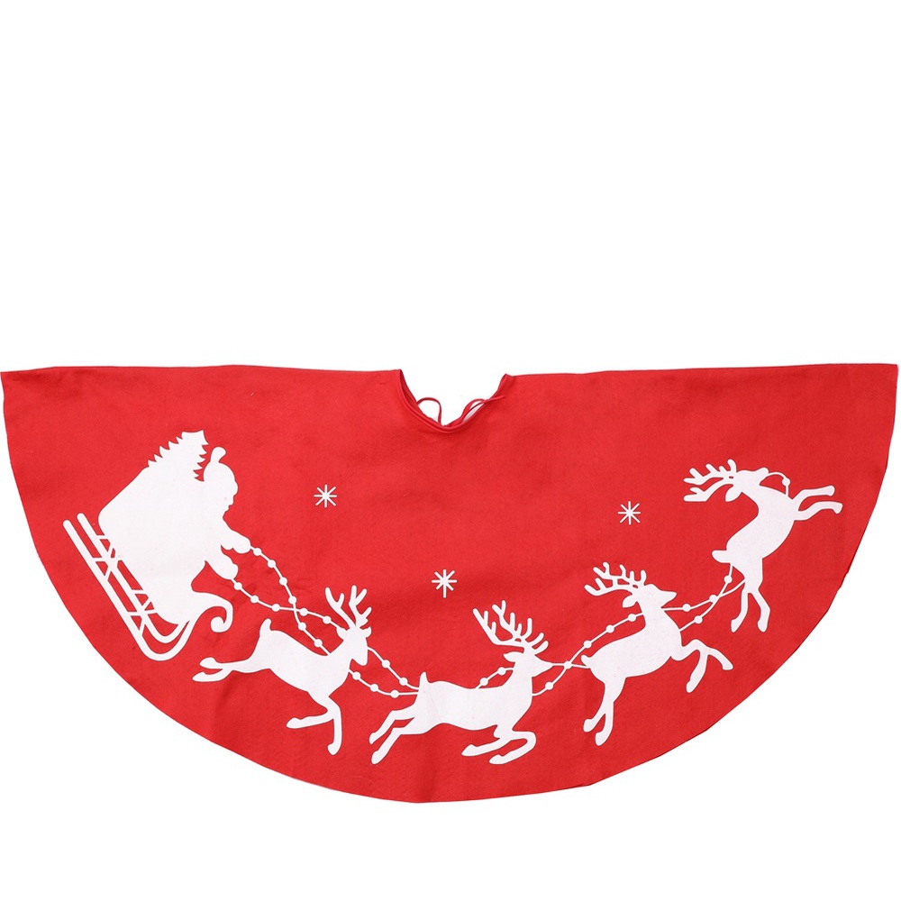 Christmas Elk Tree Skirt 1m Big Decorations Venue Props