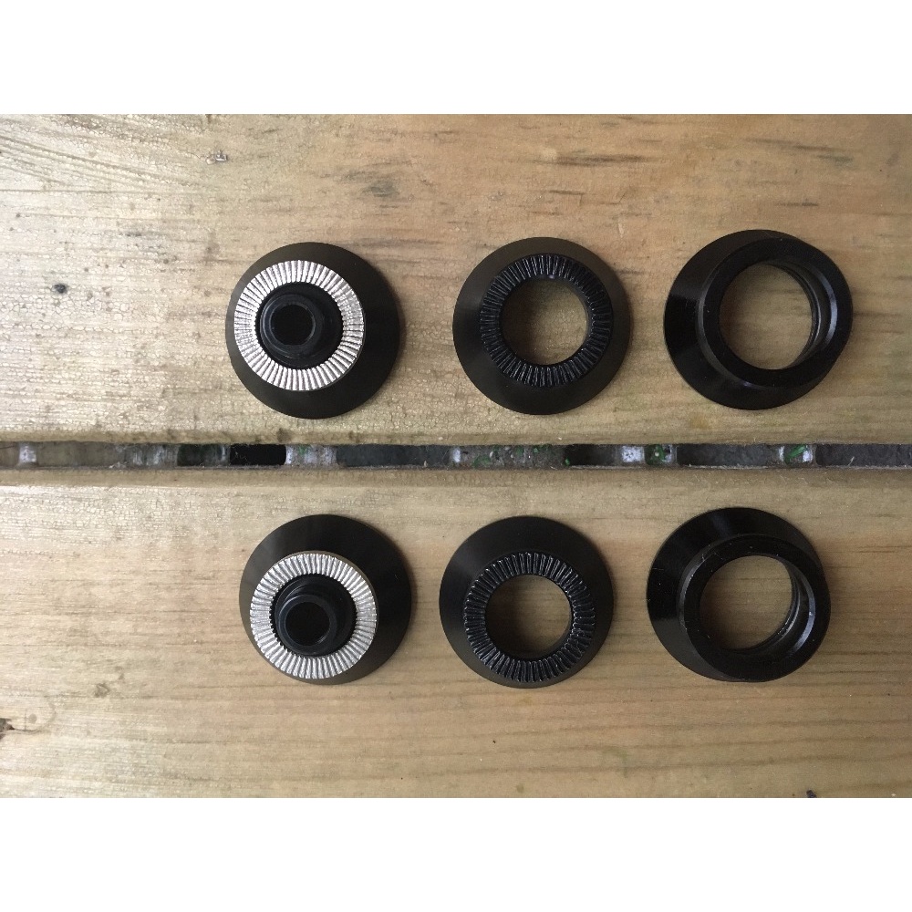 Genuine QR12MM15MM End capsSide caps for NOVATEC D411SB Front Hub, QR