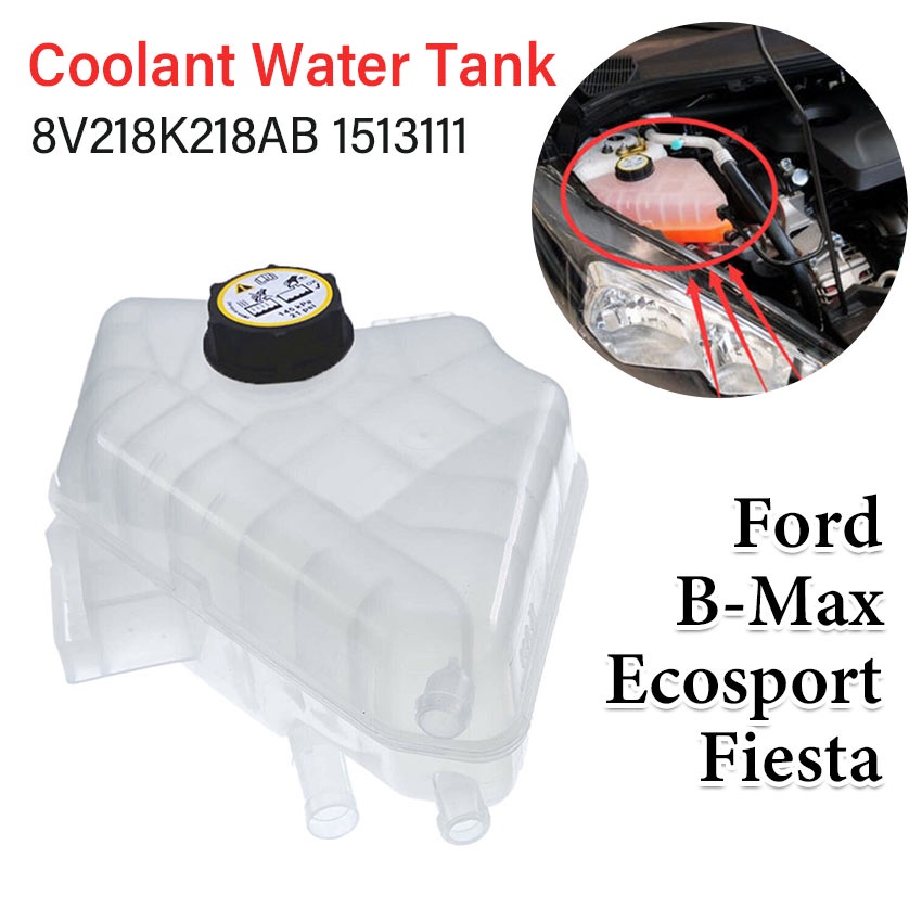 100% Brand New Ford Coolant Tank For Fiesta 2012-2016 Ecosport 2012 ...