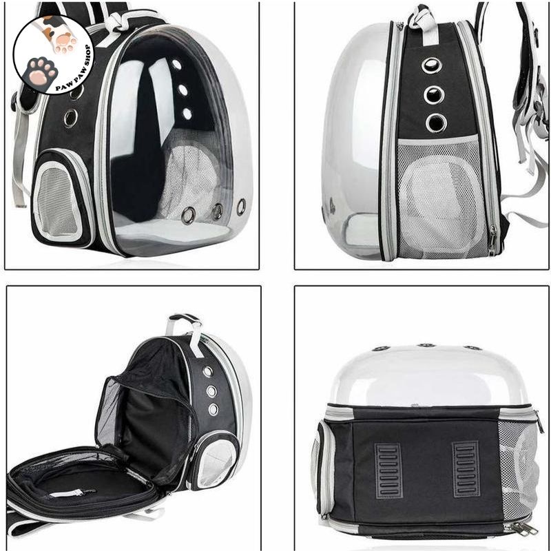 Cat Bag Pet Backpack Portable Transparent Space Capsule Breathable Backpack #5
