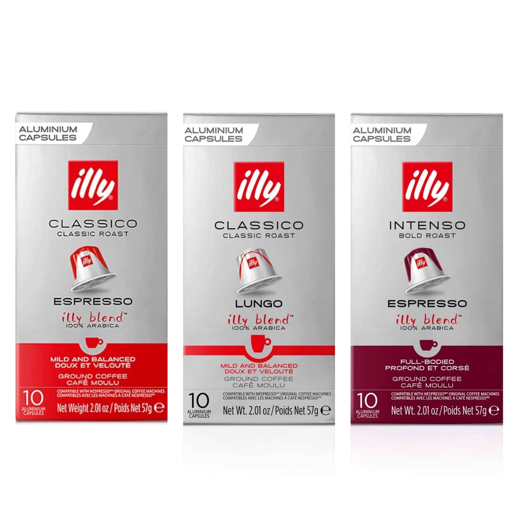 illy coffee Nespresso Compatible Capsules (10 Capsules) Shopee