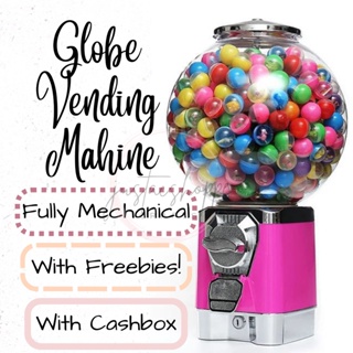 Globe Vending Machine for business Candy Capsule Wheel Jelly beans Chocolate Marbles Capsule Toys