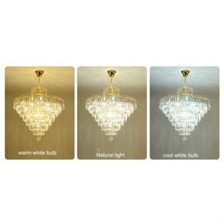Chandelier Luxury LED Indoor Lighting Kitchen Lamps Crystal Ceiling Light Lights Lamp living room #3