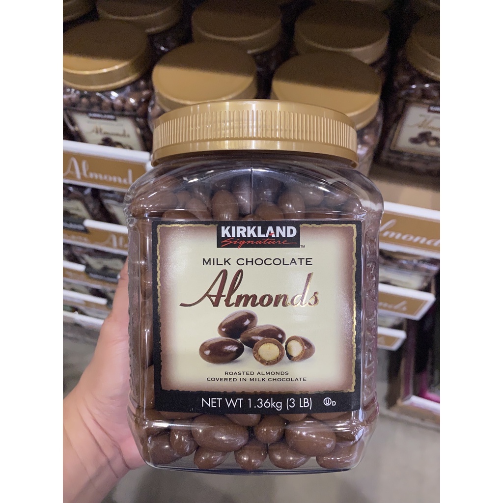 Kirkland Signature Milk Chocolate Almonds 1.36kg Shopee Philippines