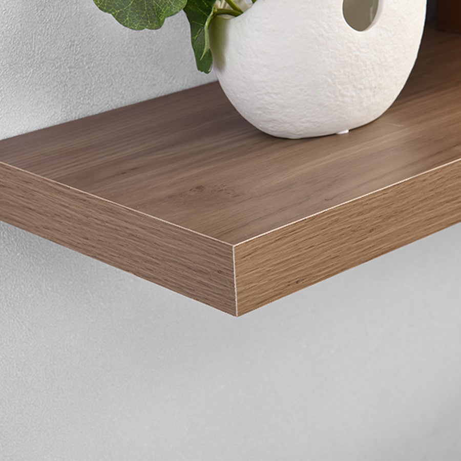 【Hot sale】Mandaue Foam Drew Floating Shelf 120x23.5 cm - Oak
