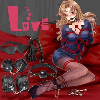 Erotic set plush leather adult sex toys bondage alternative couples supplies sex toys #1