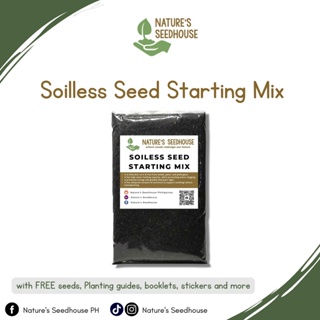 Soilless Seed Starting Mix (Organic) by Nature's Seedhouse (for Vegetable , Lettuce , Flower Seeds)