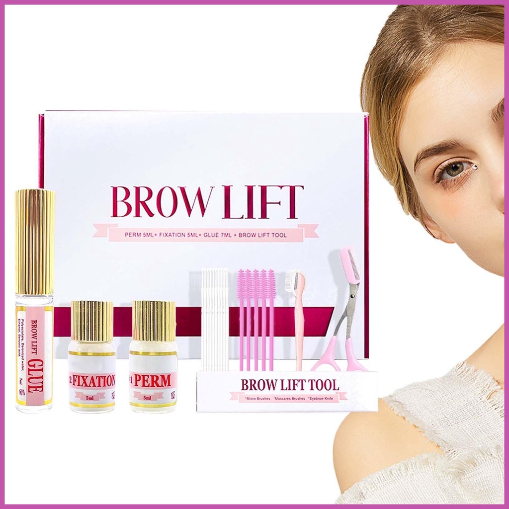 Eyebrow Lamination Kit Professional SemiPermanent Eyebrow Curling Kit