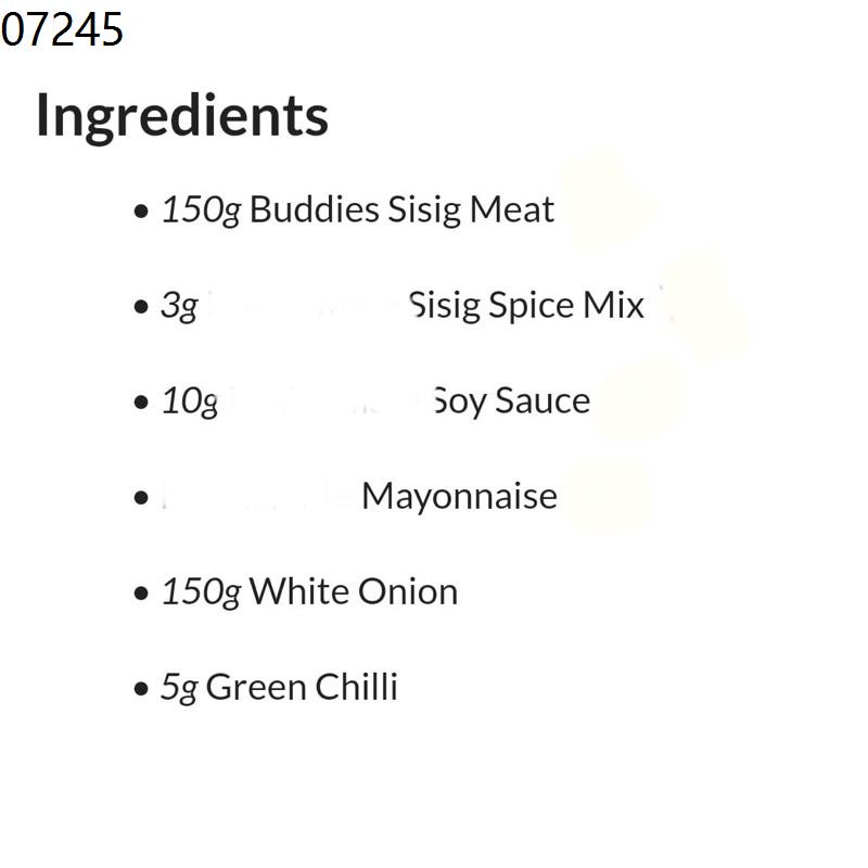 cajun powder_ SISIG SPICE MIX POWDER ( 250g ) Shopee Philippines