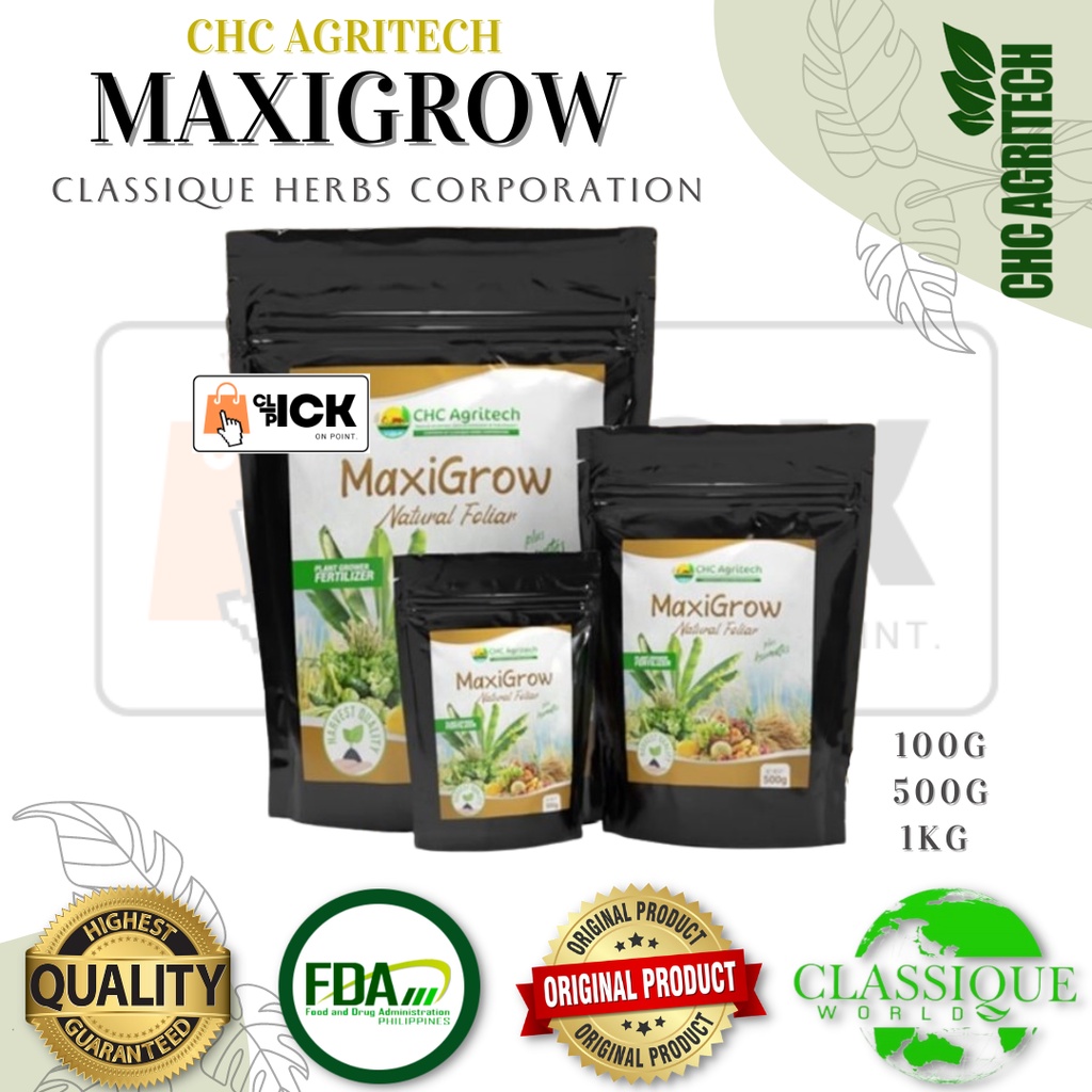Maxi Grow Foliar (100% Authentic) 500Grams | Shopee Philippines