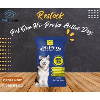 Hi Pro Pet One Dog Food for Puppies and Lactating 1kg Repacked